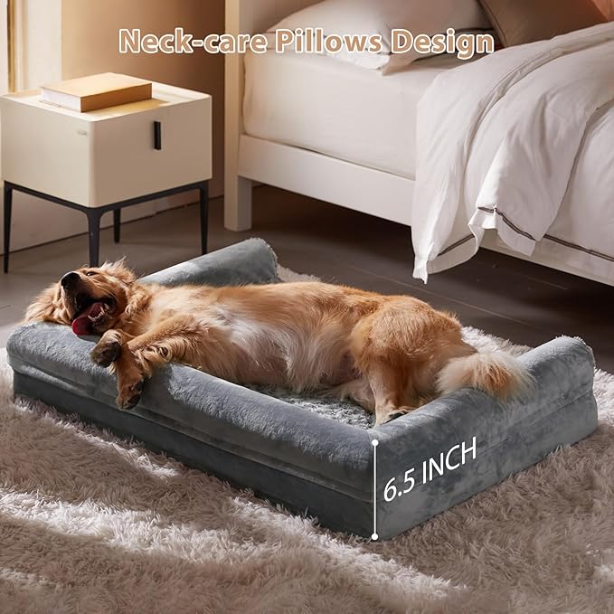 PawHaven™ Orthopedic Sofa Dog Bed